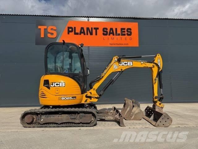JCB 8025 ZTS Мини екскаватори < 7 т