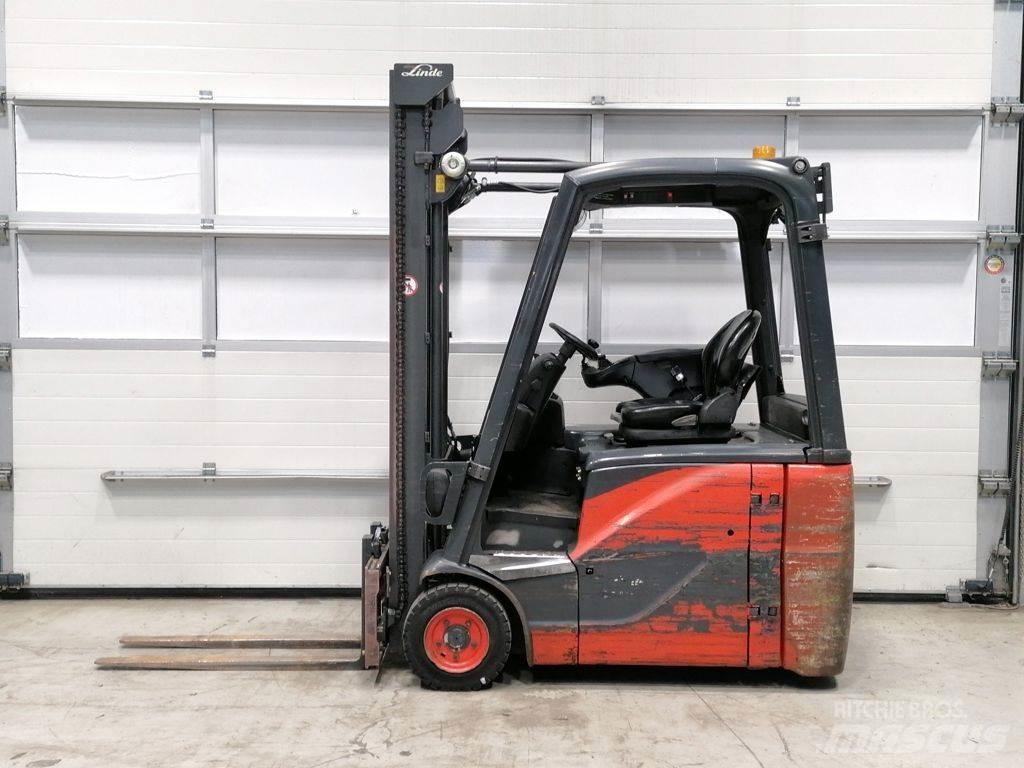 Linde E16H-02 Електрически вилични кари-повдигачи