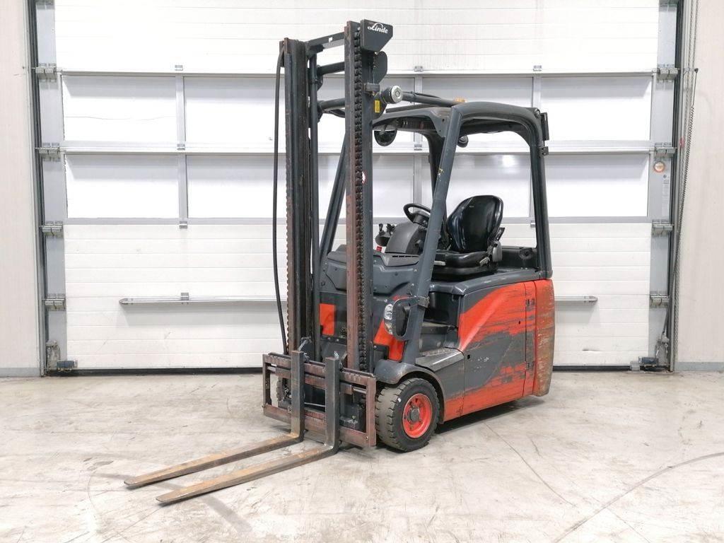 Linde E16H-02 Електрически вилични кари-повдигачи