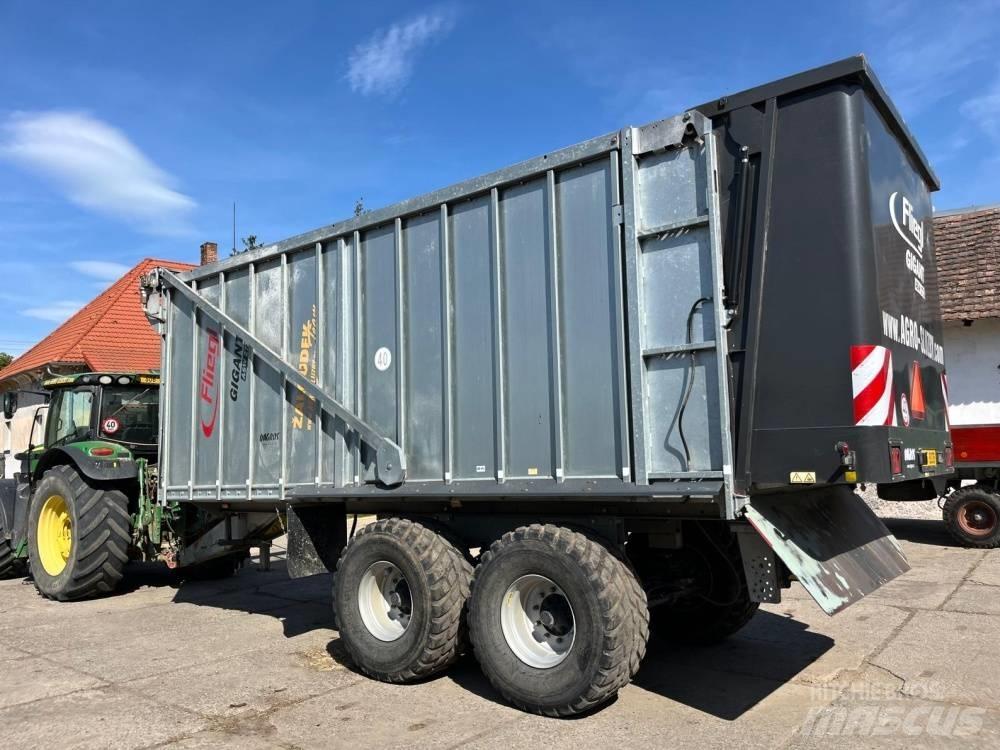 Fliegl ASW 271 Плоскоподови / Бордови полуремаркета
