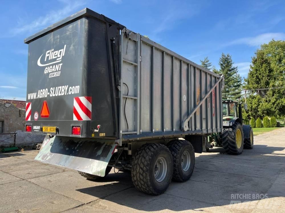 Fliegl ASW 271 Плоскоподови / Бордови полуремаркета
