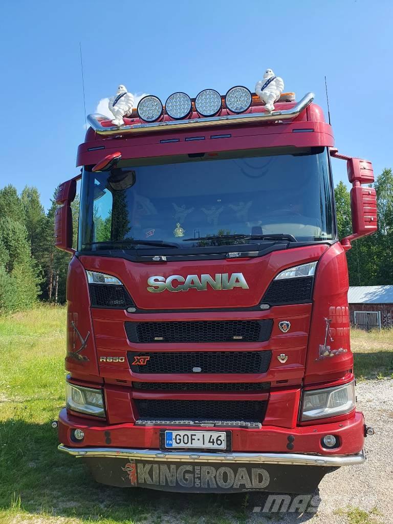 Scania R 650 За превоз на дървени трупи