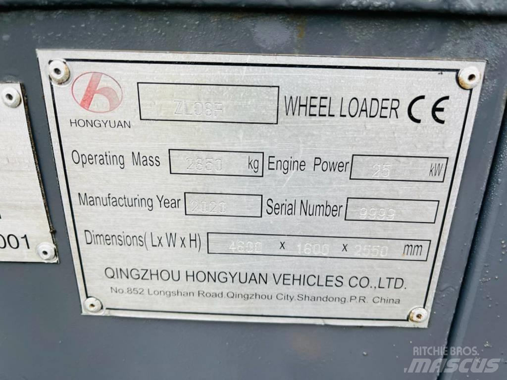 Hongyuan ZL08F Колесни товарачи