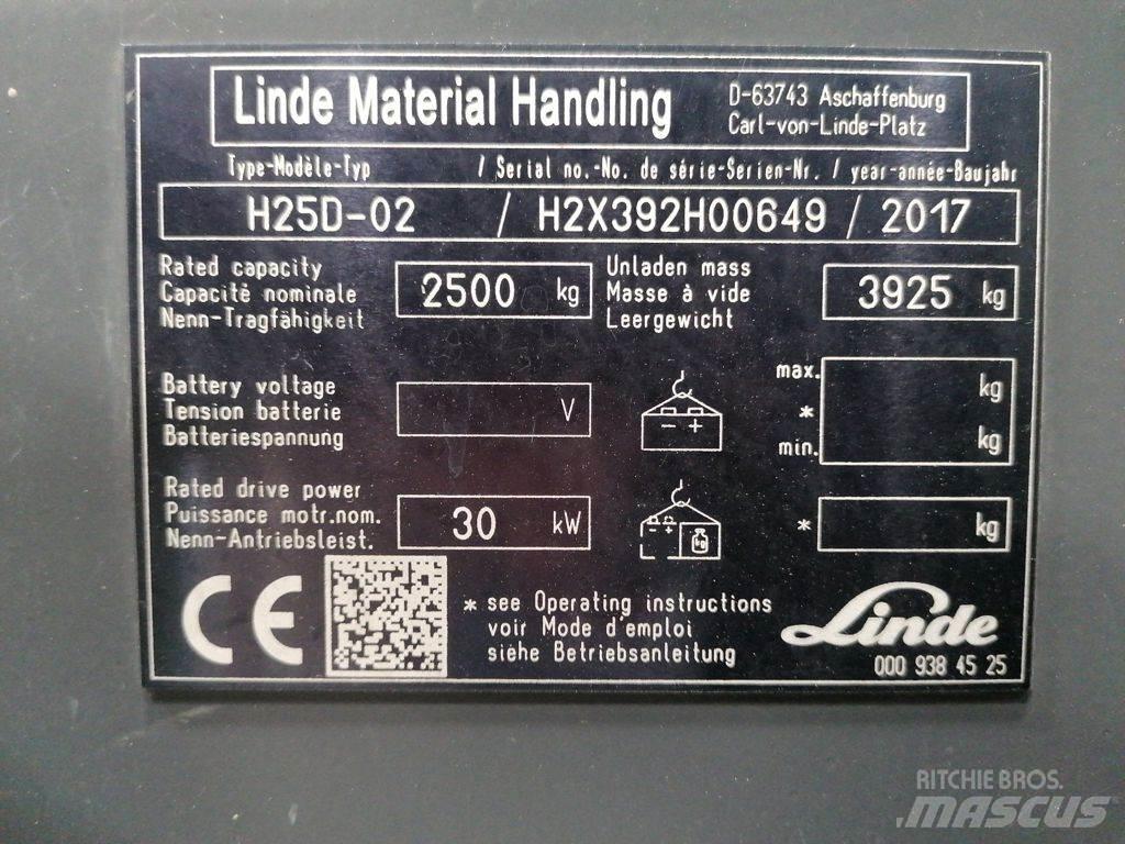 Linde H25D-02 Дизелови камиони