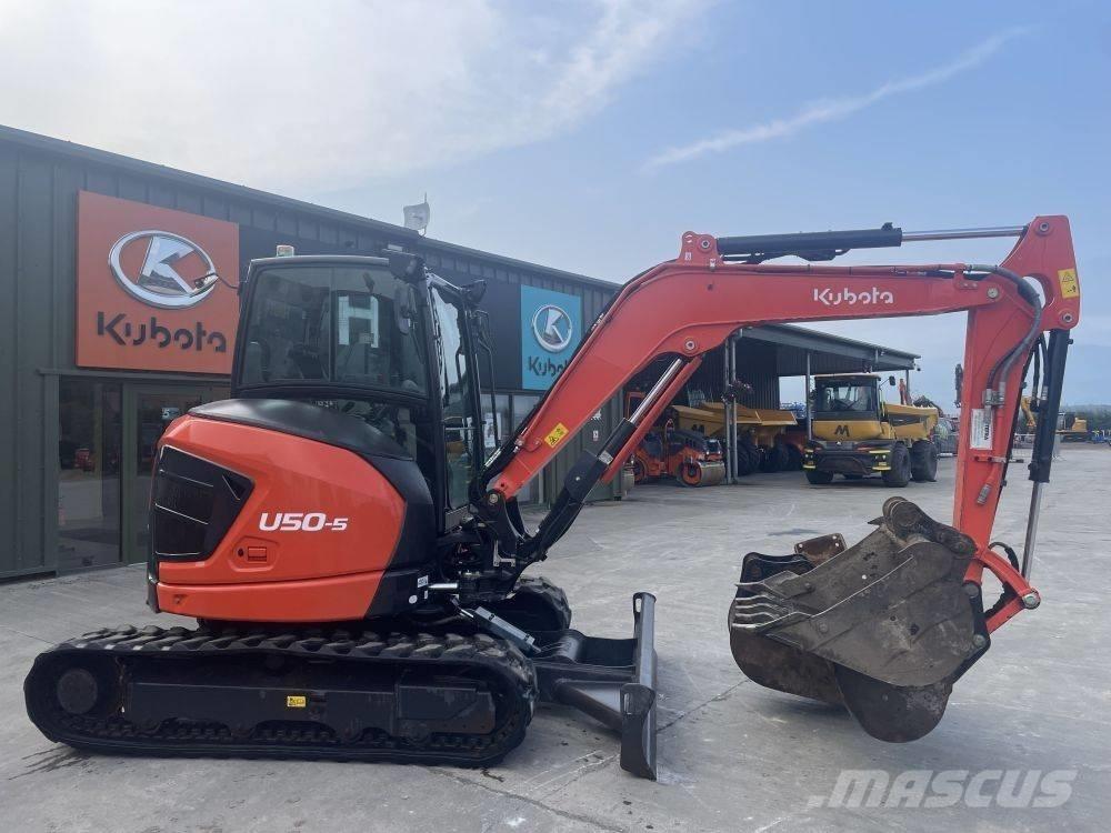 Kubota U 50-5 Мини екскаватори < 7 т