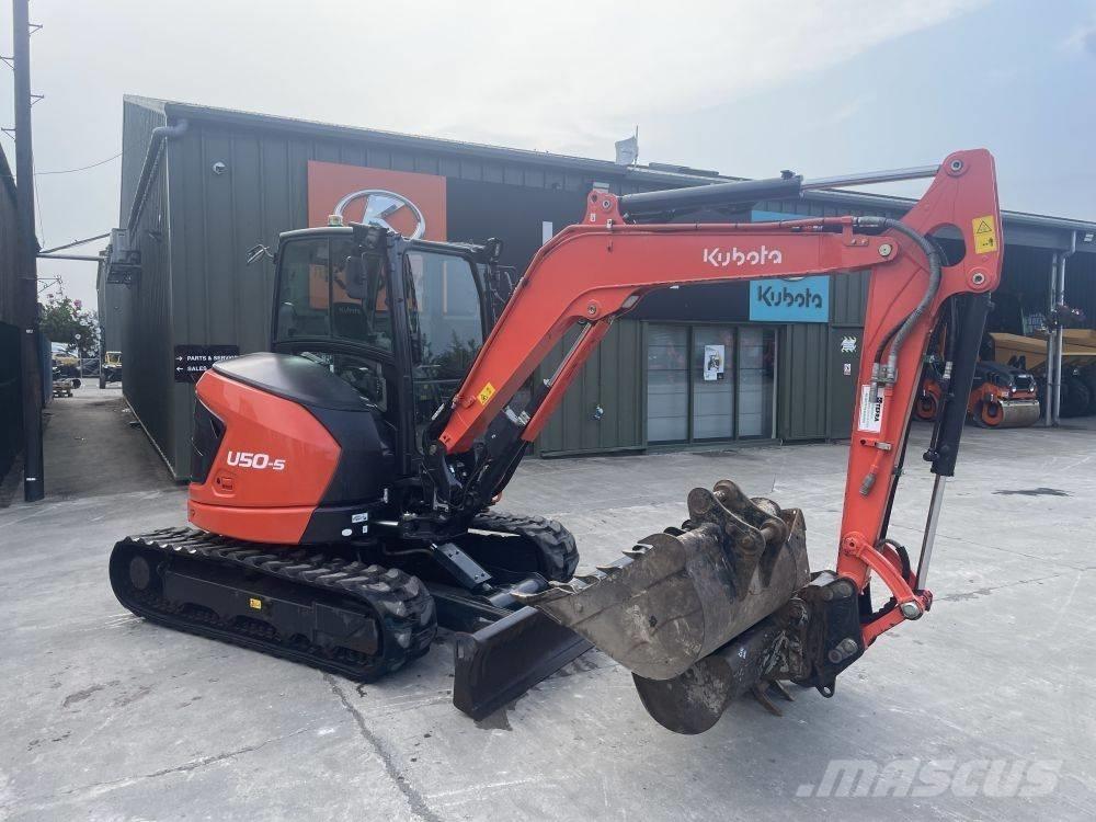 Kubota U 50-5 Мини екскаватори < 7 т