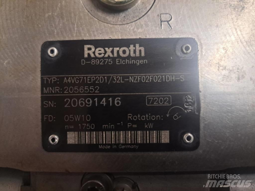 Rexroth A4VG71 EP2D1 Хидравлични