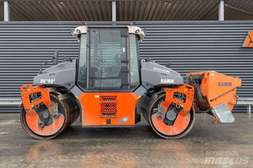 Hamm DV+ 90I VO-S Двойни барабанни ролки
