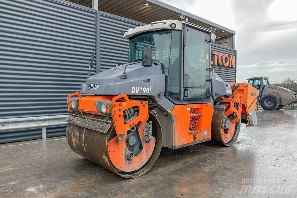 Hamm DV+ 90I VO-S Двойни барабанни ролки
