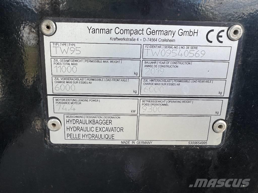 Yanmar / Schaeff TW95 Колесни екскаватори