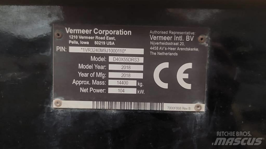 Vermeer D40x55DR S3 Пробивни машини за хоризонтално сондиране