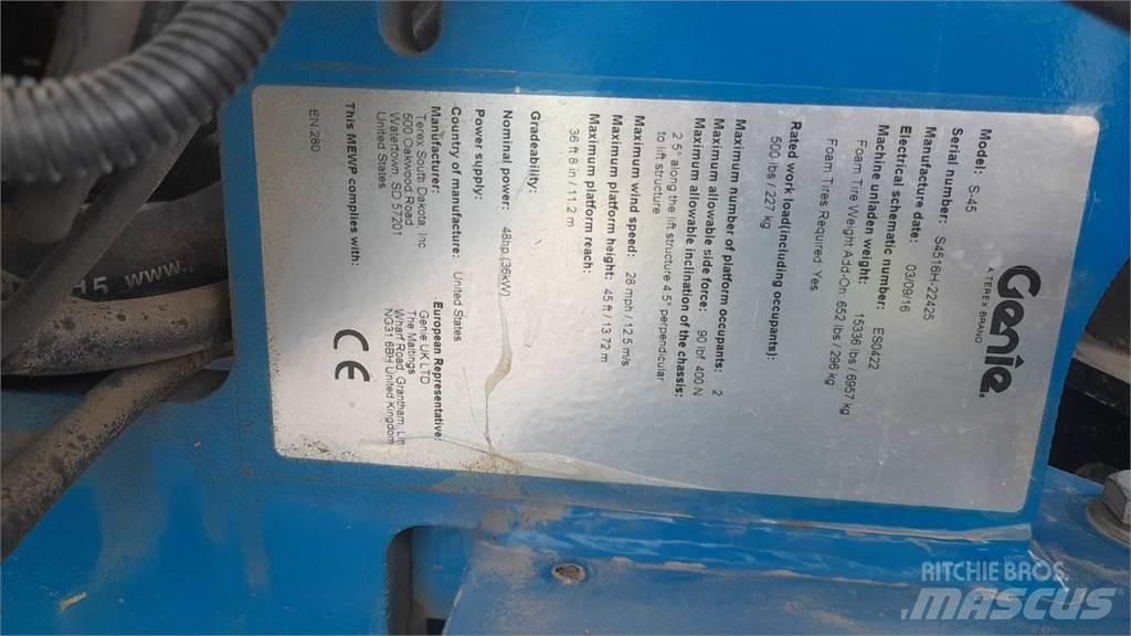 Genie S45 Телескопични повдигачи
