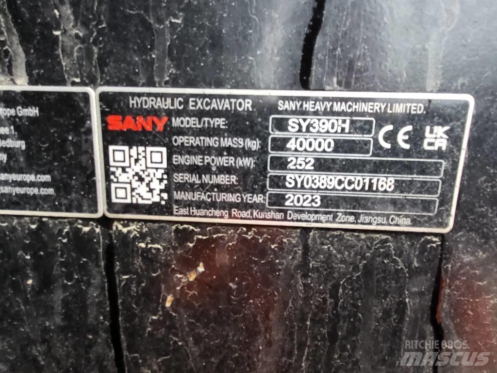 Sany SY390H Верижен екскаватор