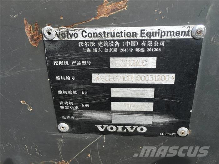 Volvo EC 210 B LC Верижен екскаватор