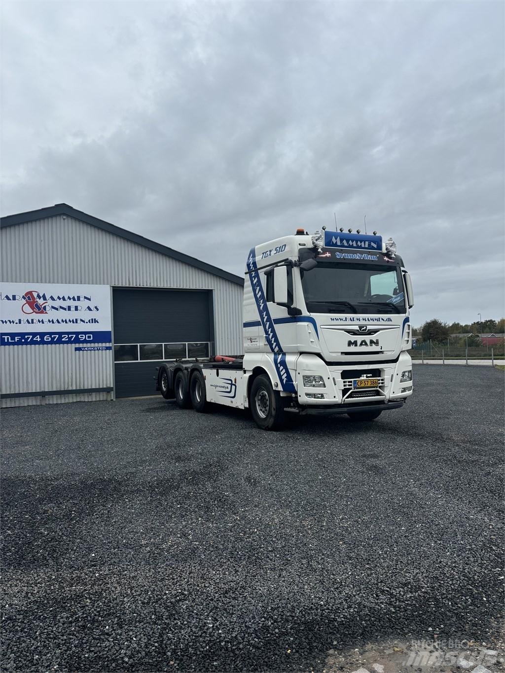 MAN TGX 35.510 Камиони с кран с кука