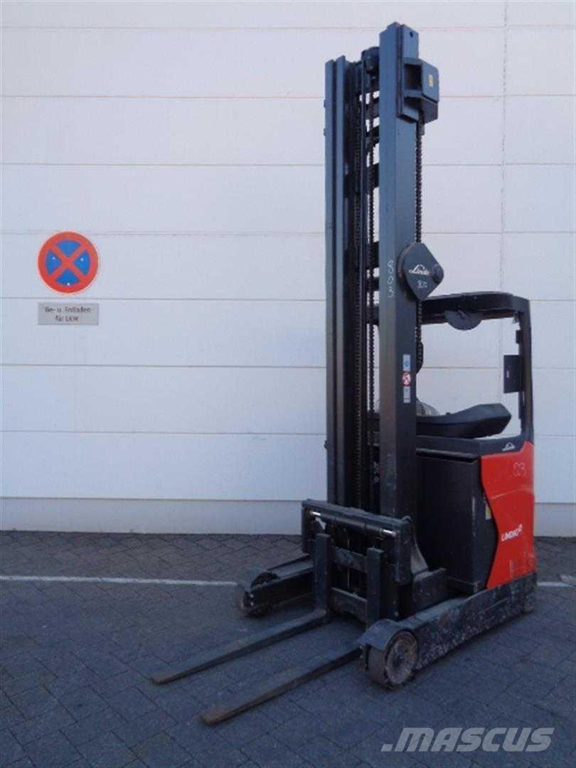 Linde R14HD Ретрак/ Високоповдигач с изместване на вилката напред