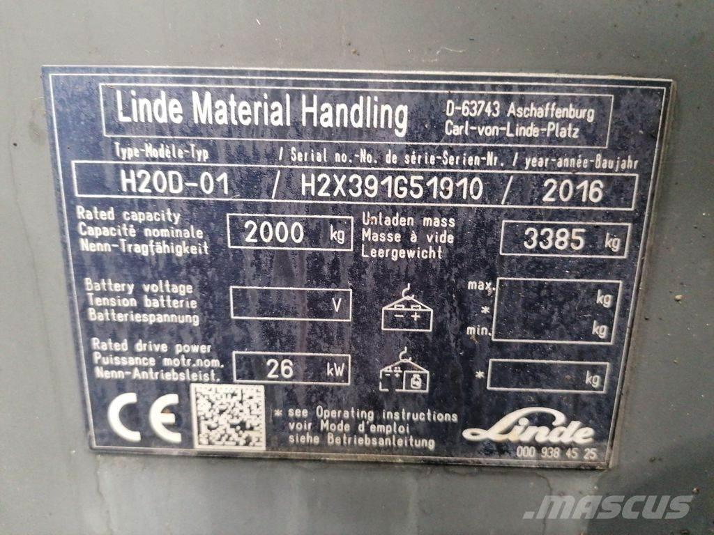 Linde H20D-01 Дизелови камиони