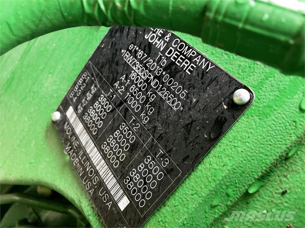 John Deere 7R 350 Трактори