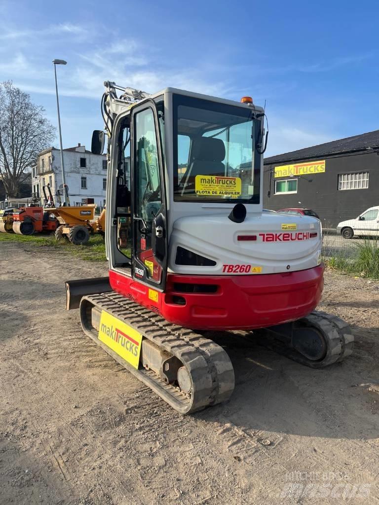 Takeuchi TB260 Мини екскаватори < 7 т