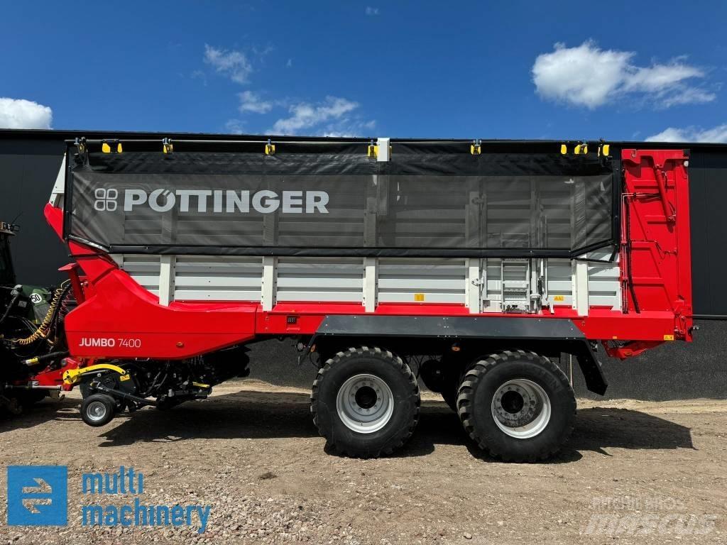 Pöttinger Jumbo 7400 Самотаварещи ремаркета