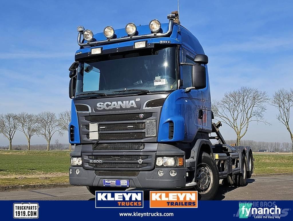 Scania R500 Камиони с кран с кука