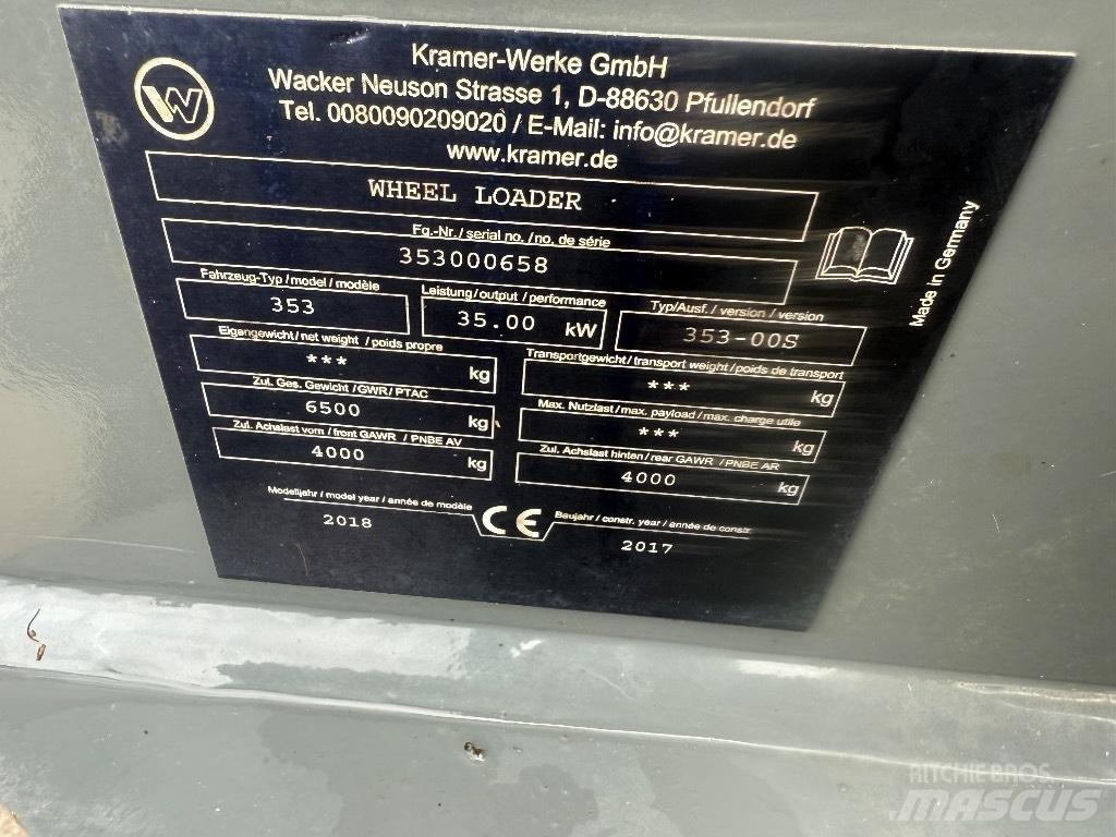 Kramer 5075 Колесни товарачи