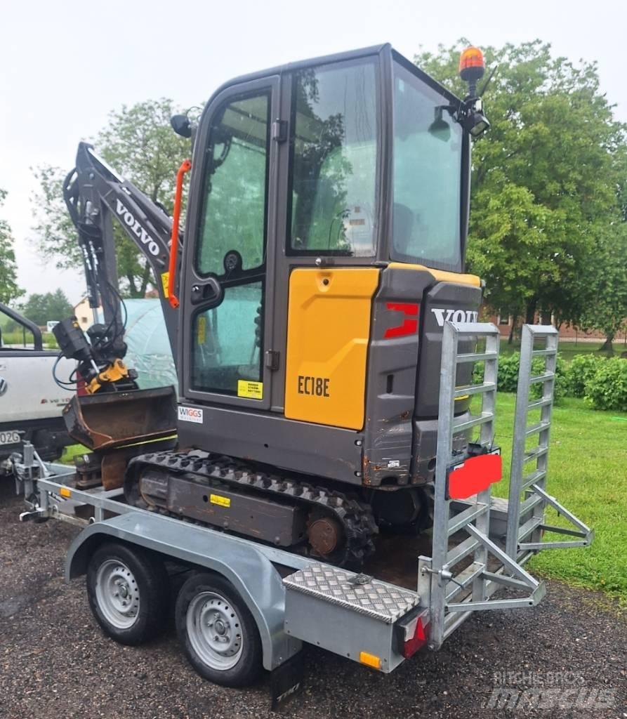 Volvo EC 18 E Мини екскаватори < 7 т