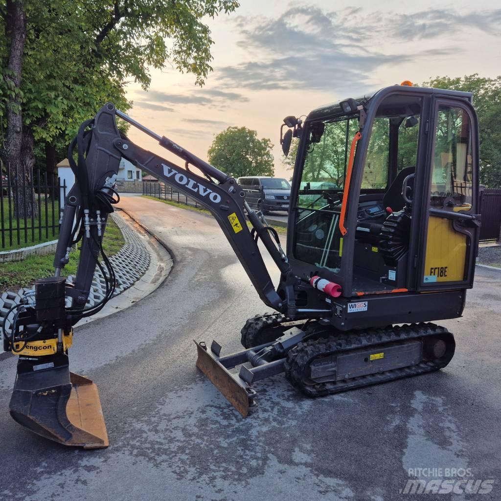 Volvo EC 18 E Мини екскаватори < 7 т