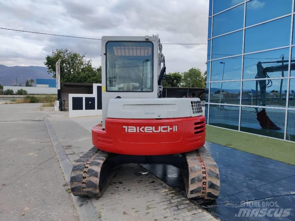 Takeuchi TB 80 FR Мини екскаватори < 7 т