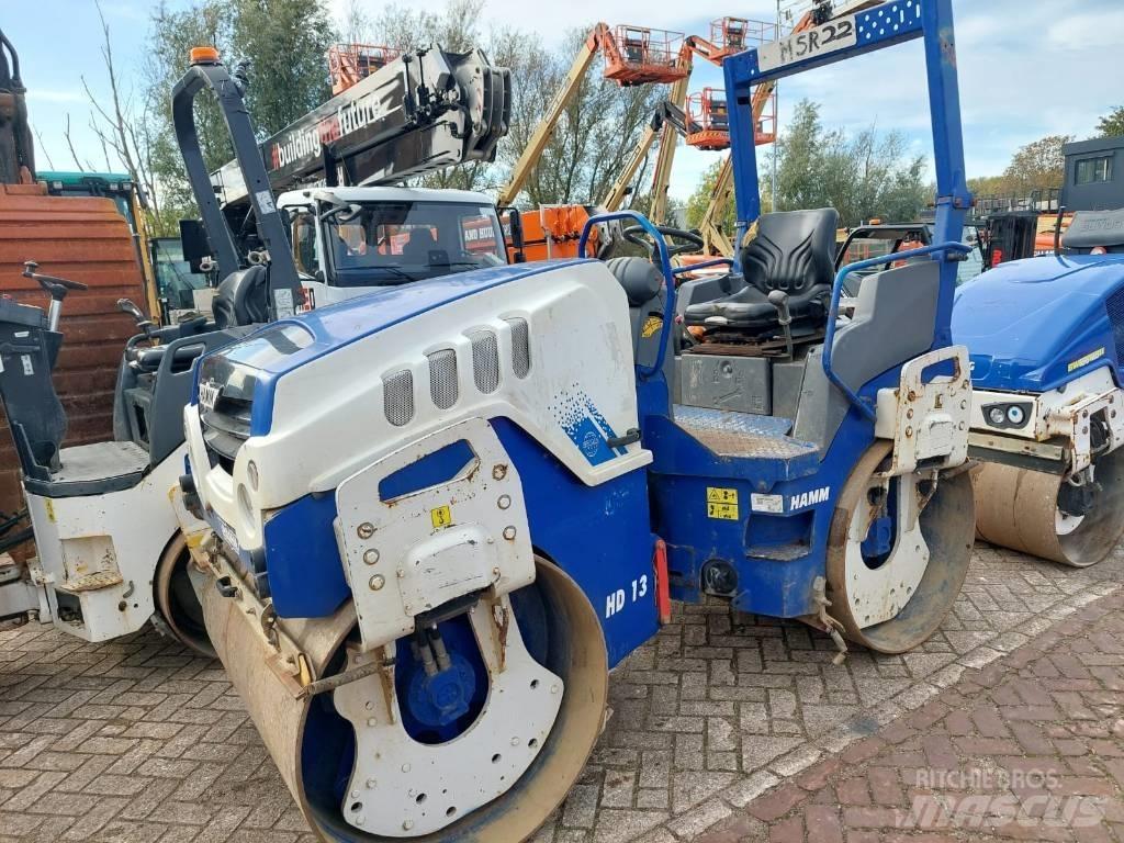 Hamm HD 13 VV Двойни барабанни ролки
