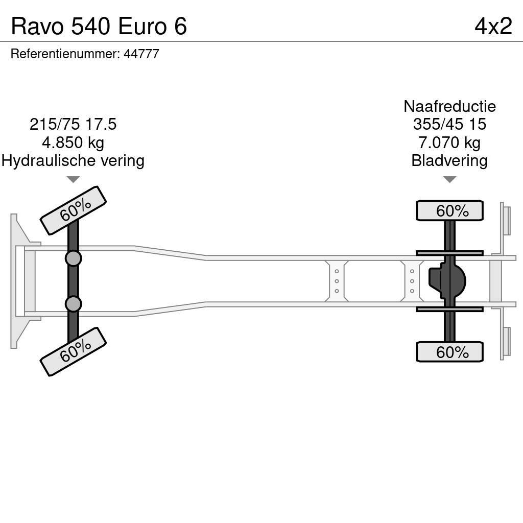 Ravo 540 Euro 6 Камиони за почистване