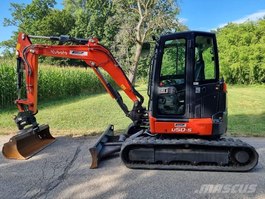 Kubota U 50-5 Мини екскаватори < 7 т