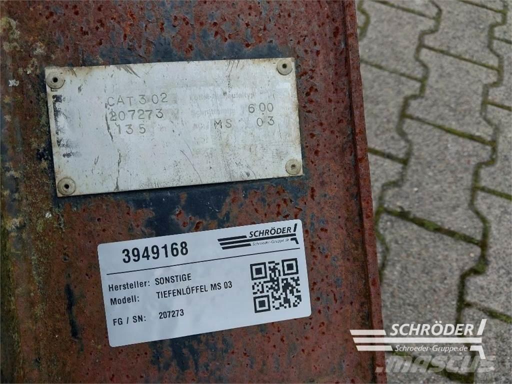  TIEFENLÖFFEL MS 03 Аксесоари за челни товарачи