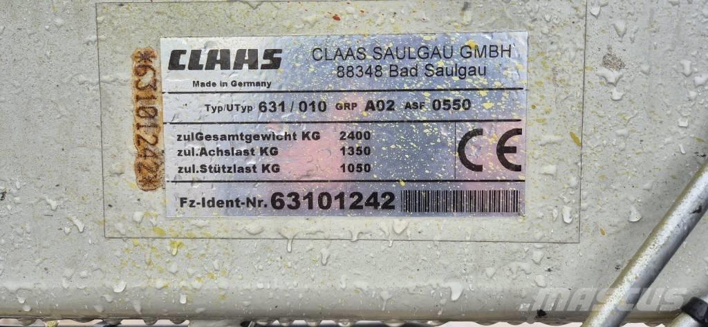 CLAAS Volto 1320 T Гребла и сенообръщачки