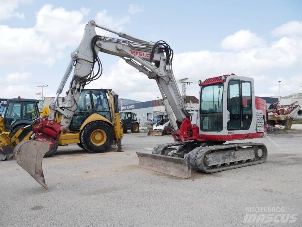 Takeuchi TB 175 Средни екскаватори 7т - 12т