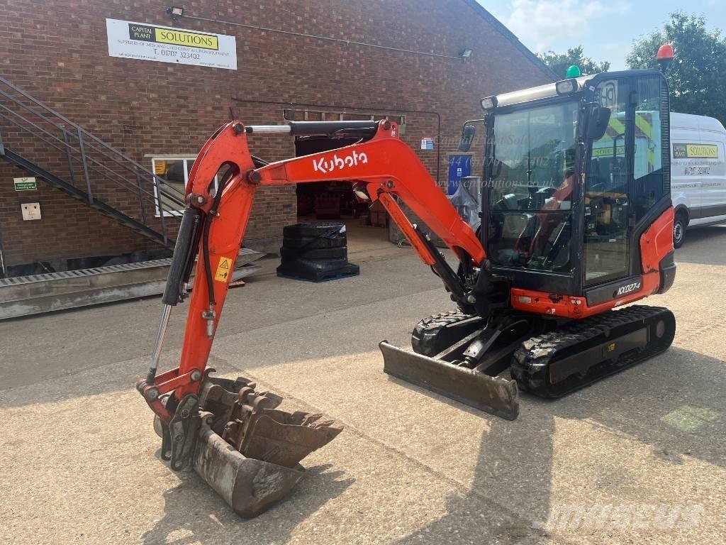 Kubota KX 027-4 Мини екскаватори < 7 т