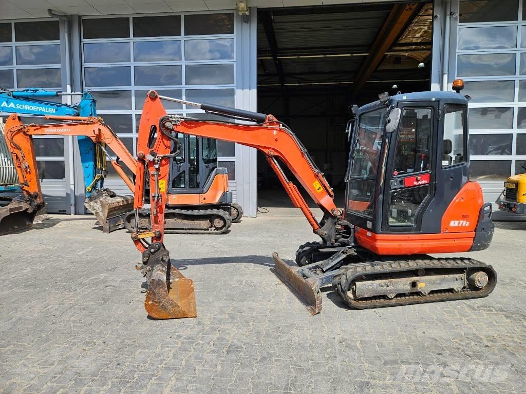 Kubota KX71-3 Мини екскаватори < 7 т