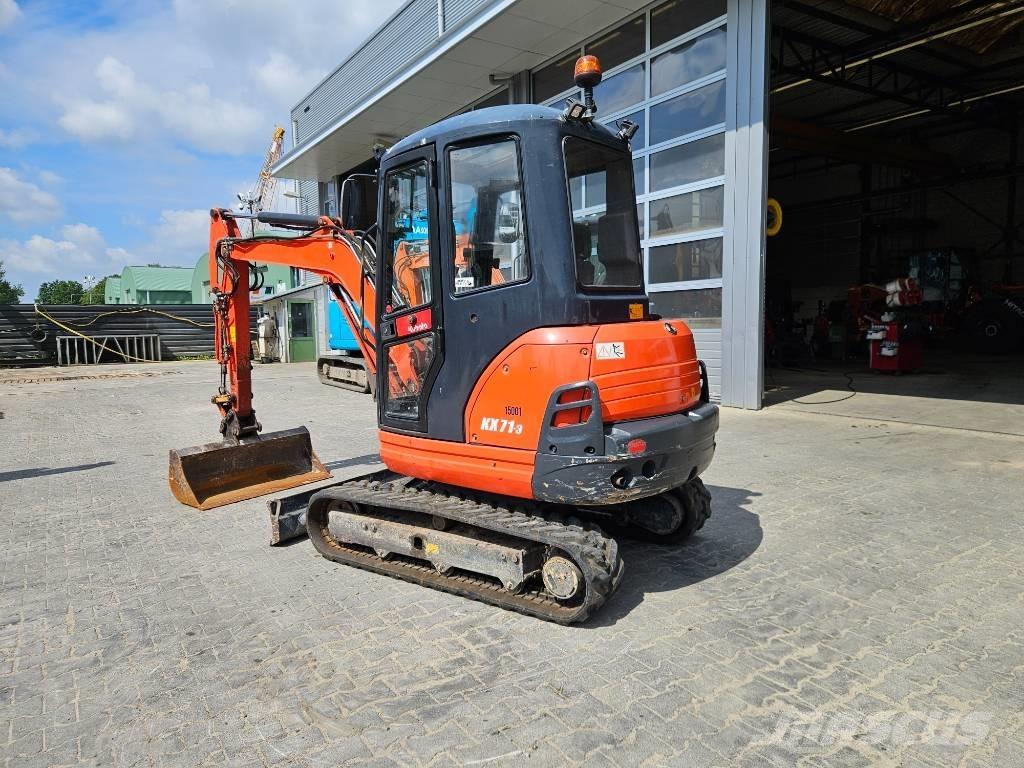 Kubota KX71-3 Мини екскаватори < 7 т