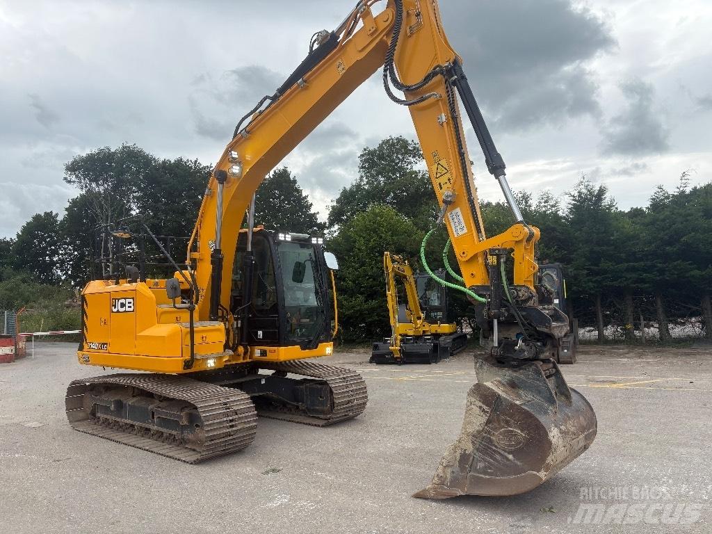 JCB 140X Steelwrist Верижен екскаватор
