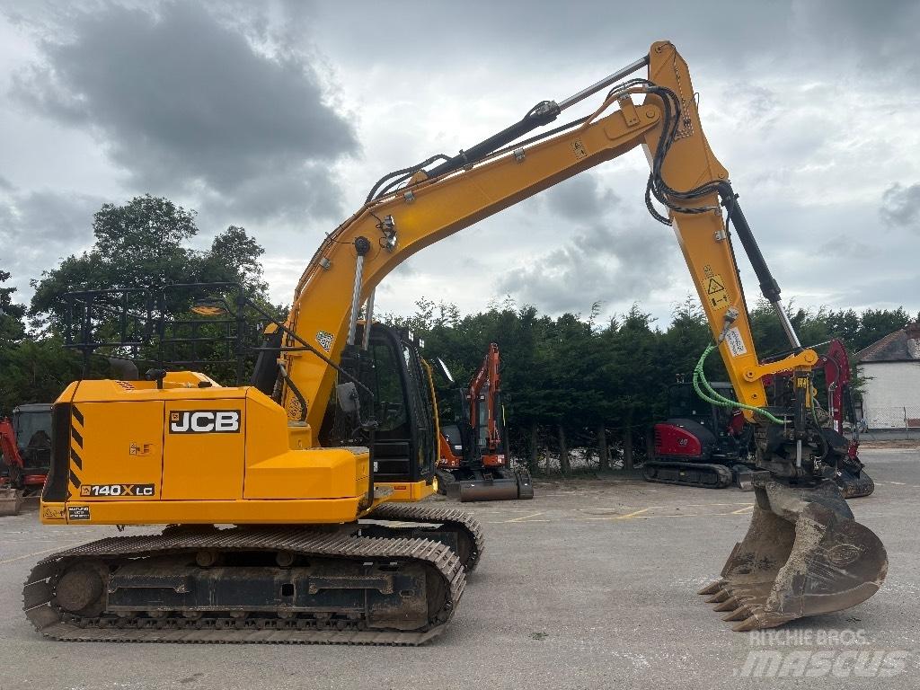 JCB 140X Steelwrist Верижен екскаватор