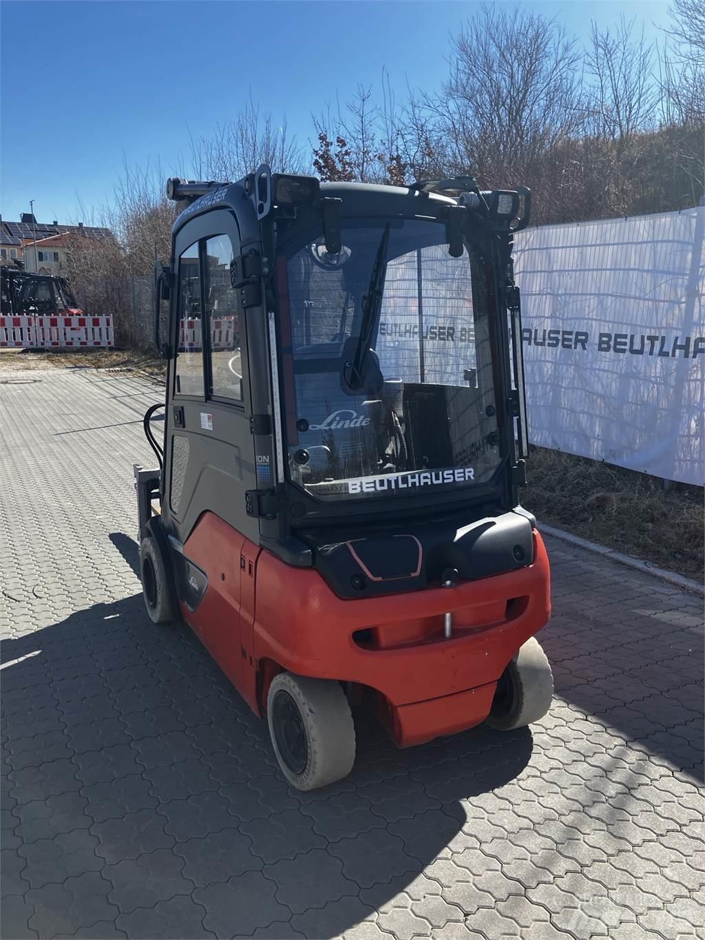 Linde E20PL Електрически вилични кари-повдигачи