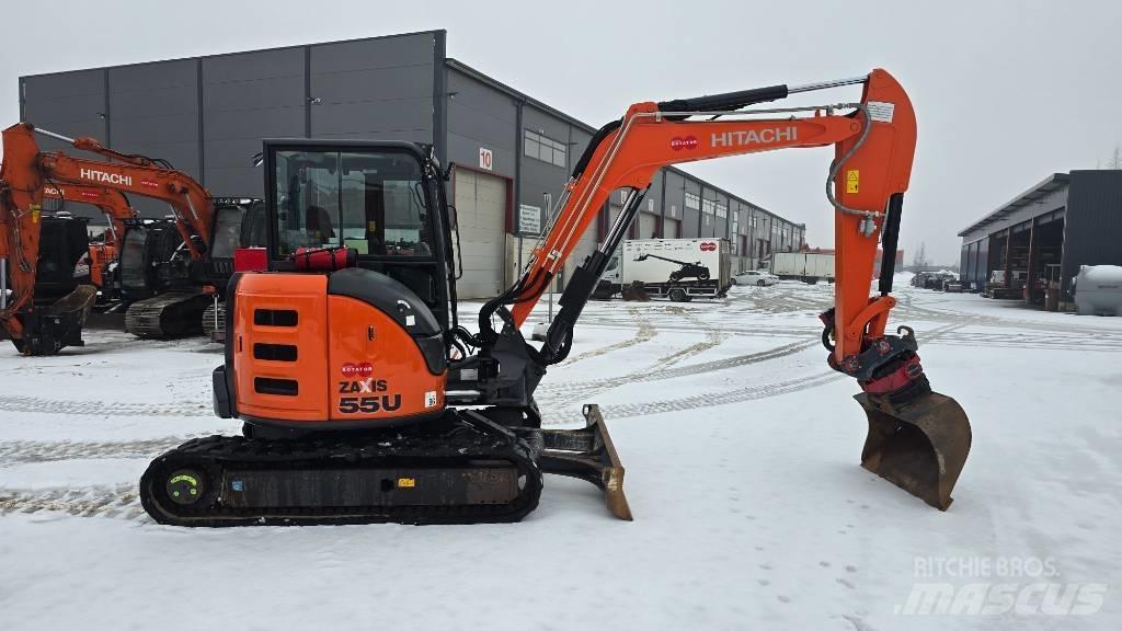 Hitachi ZX 55 U-5 Мини екскаватори < 7 т