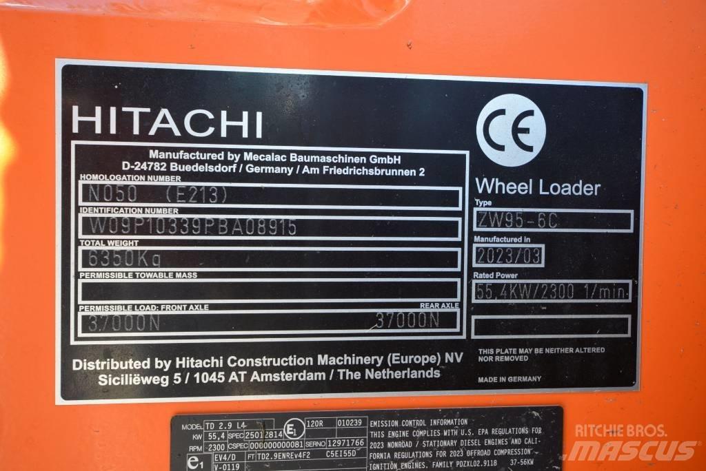 Hitachi ZW 95-6 C Колесни товарачи