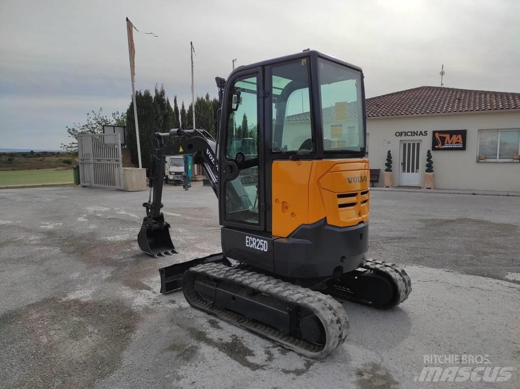Volvo ECR 25 D Мини екскаватори < 7 т