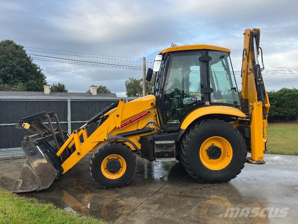 JCB 3CX Товарач със заден ексватор