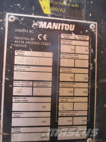 Manitou 160 ATJ Съчленени стрелови подемници