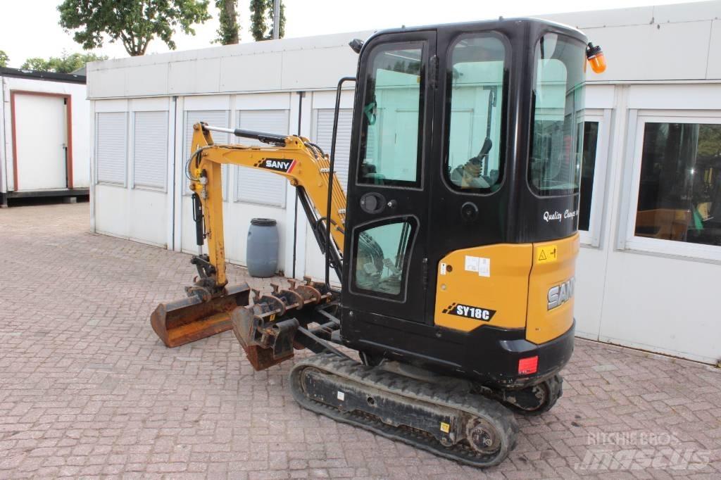 Sany SY 18 C Мини екскаватори < 7 т