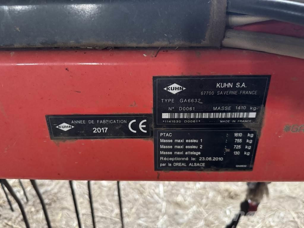 Kuhn GA 6632 + Уиндроуърс/Косачки за сено и др.
