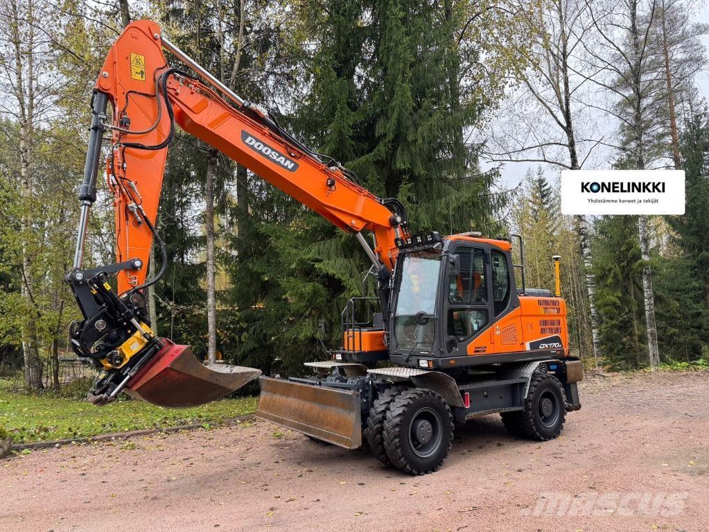 Doosan DX 170 W-5 Колесни екскаватори