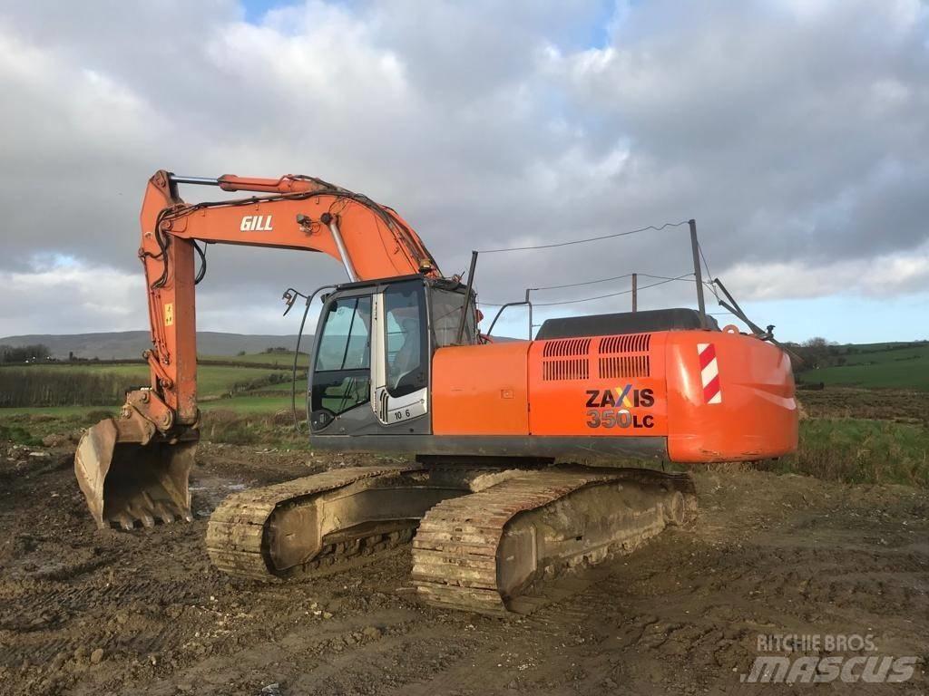  zaxis 350 Верижен екскаватор